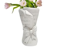 Durable Flower Vase - Decorative Book Vases | 13x5x5cm Mini Desk Ornament with Compact Size, Resin Material Flower Holder with Artistic Look, Plant Stand, Home Decoration Accent for Home, Desk