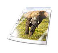 Durable Funda para folletos A4 extra ancha, 240x310 mm, 90my, transparente, 50 u