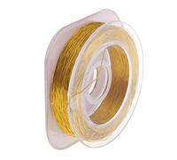 Durable - Hilo de nailon para envolver cañas de pescar (50 m), color dorado