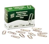 Durable Hunke & Jochheim - Clips (26 mm, metal, plástico, cobre, caja de 100