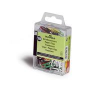 Durable Hunke & Jochheim - Clips (metal, 26 mm, varios colores, caja de plástico