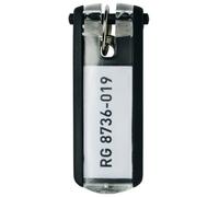 Durable key clip negro 6 pieza(s)