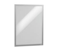 Durable marco de información Duraframe A2 autoadhesivo plateado