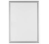 Durable Marco plegable A2 para póster autoadhesivo + juego de tornillos, 1 pieza, aluminio anodizado plateado, 500823