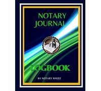 "Durable Notary Public Logbook with 300 Entries and Witness Record Sections" | Professional Record Logbook | Ledger Book with Two Witness Entry Sections" | Notary Public Journal Easy-to-Use