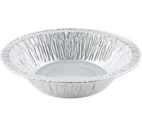 Durable Packaging - Molde de aluminio para tartas (25 unidades, 11,4 x 11,4 cm, resistente)