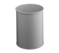Durable papelera metálica gris