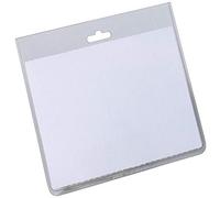 DURABLE Portanombres 813519 — Con perforación para pinza, cerrado 60 x 90 mm, paquete de 20 piezas
