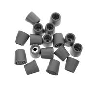 Durable PVC Grey Furniture Protectors for Chair Legs Table Stool Feet on Hardwood Floors 20 Pieces