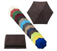 Durable Replacement Canopy for Patio Umbrella - Weather-Resistant Outdoor Canopy Top Easy Install for Garden & Deck Ideal for Backyard Shade and Protection