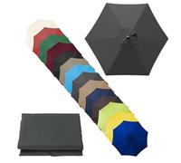 Durable Replacement Canopy for Patio Umbrella - Weather-Resistant Outdoor Canopy Top Easy Install for Garden & Deck Ideal for Backyard Shade and Protection