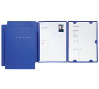 Durable Select - Carpeta para CV (3 unidades), color azul
