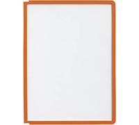 DURABLE Sichttafel SHERPA, DIN A4, Rahmen: orange