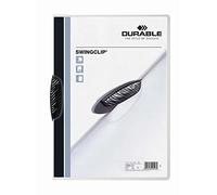Durable Swinegroclip - Carpeta, 30 hojas, A4, color negro