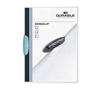 Durable Swinegroclip - Carpeta, 30 hojas, color azul