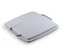 DURABLE Tapa ECO para Durabin 90 L, cuadrada, color gris