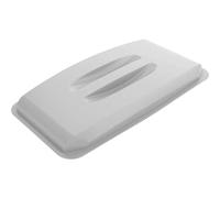 Durable Tapa para el cubo de basura Durabin 60L, certificado Ángel Azul, gris, 1800504050