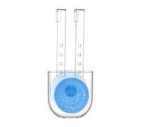Durable Toilet Tank Block Holder and Heavy-Duty Toilet Cleaner Hanging Basket | With Suction Cup Design on the Back to Prevent Dissolved From Contaminating the Tañk | Maintenance-Free Internal