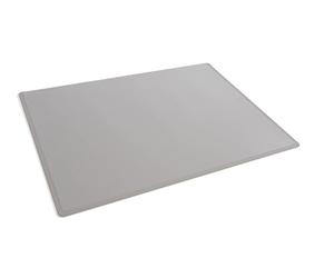 Durable Vade de escritorio 650 x 500 mm con cubierta transparente PP, gris, 723310