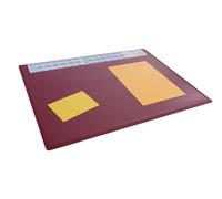 Durable Schreibunterlage mit Jahreskalender PP 65 x 50 cm 722303 rot