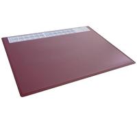 Durable Schreibunterlage mit Jahreskalender PP 65 x 50 cm 722303 rot