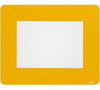 Durable Ventana de señalización de suelo A5, autoadhesiva y extraíble, 10 piezas, amarillo, 180704