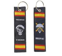 Durabol 2 Llavero de tela Capitán de yate doble cara，Moto, Coche, Accesorios Moto, Accesorios Coche (BRIPAC Brigada)