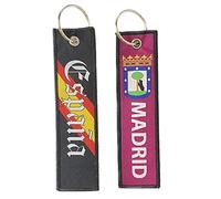 Durabol 2 Llavero de tela Capitán de yate doble cara，Moto, Coche, Accesorios Moto, Accesorios Coche (MADRID)