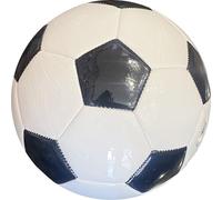 Durabol Balones de Futbol Tamaño 5# Balón de Fútbol de Entrenamiento Training Marca Oficial Fútbol de America Balón Rugby Decolacion de Madrid Barcelona (Negro Blanco)