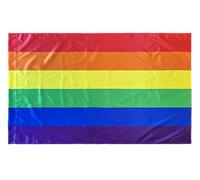 Durabol Bandera Arcoíris Orgullo Gay LGBT Pride 150 x 90 cm Satén