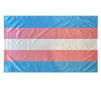 Durabol Bandera Transgénero 150 x 90 cm Satén (Orgullo Gay LGBT Arcoiris)