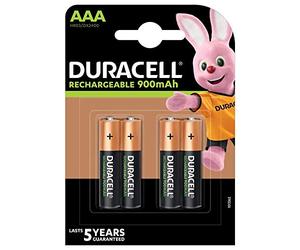 Duracell 0394203822 - Pilas recargables StayCharge AAA (pack de 4 pilas), 900mAh