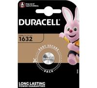 Duracell 1632 Single-Use Battery CR1632 Litio 3 V - Pilas (Single-Use Battery, CR1632, Litio, Botón/Moneda, 3 V, 1 Pieza(s))