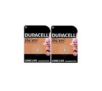 Duracell 376/377 (2 blísteres de 1 batería) 2 pilas (SR626/V377/V376/SR66/SR626W/SR626SW)