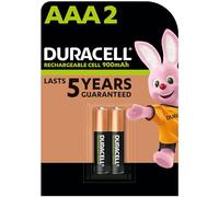Batería recargable Duracell 203815 AAA NiMH 800mAh 1,2V Pack 2 unidades
