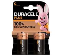 Duracell 5150716 | Plus Power Alkaline Batteries,White | C 2pk