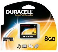 Duracell 8 GB CompactFlash Memoria Flash
