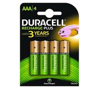 Duracell aaa (4pcs) batería recargable níquel-metal hidruro (nimh)