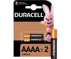 Duracell Alcalina AAAA Pack 2