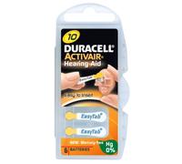 Duracell Batería de audífonos sin mercurio - 60 baterías 10 [amarillo]