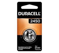 Duracell Batería de Litio 2450 de 3 V, 1 Unidad, batería de Litio para Dispositivos médicos y de Fitness, Relojes y más, celda de Litio CR de 3 voltios