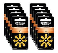Duracell Batería para audífonos tamaño 10, 80 Pilas