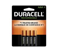 Duracell Baterías Recargables AAA, Paquete de 4 Unidades, batería Triple A para energía Duradera, batería precargada Multiusos para Dispositivos domésticos y de Negocios