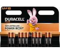 Pack de 10 pilas aaa duracell plus power boost dpblr3b10/ 1.5v/ alcalinas