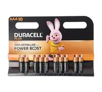 Duracell Batterie Plus -AAA (MN2400/LR03) BOOST K10 10pcs.