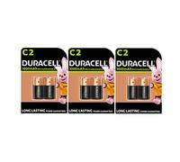 Duracell Pilas recargables C HR14/DC1400 3000 mAh – 6 pilas (3 blísters de 2)