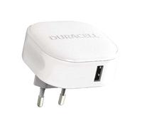 Duracell DRACUSB12W-EU Cargador para Smartphone Blanco