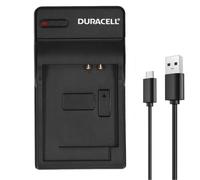 Cargador de baterías Duracell USB 5V Sony NP-BX1 Negro