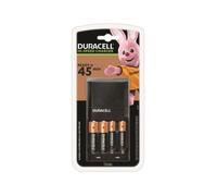 Duracell - cargador rapido 45min. + 2xaa 1700mah + 2xaaa 750mah