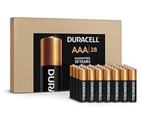 Duracell CopperTop - Pilas alcalinas AAA de Larga duración, Triple batería para Uso doméstico y Comercial, 28 Cuentas
